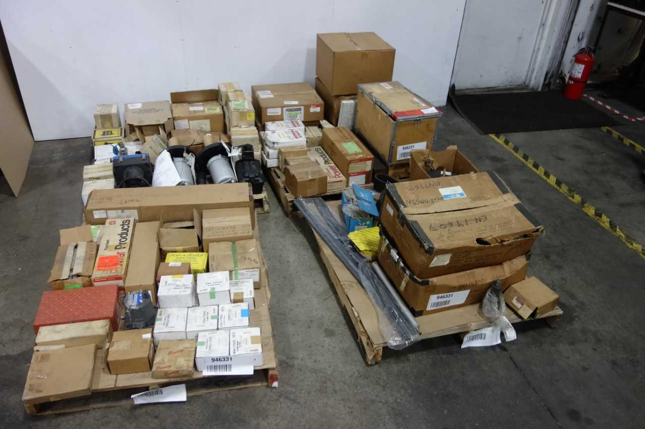 4 PALLETS OF ASSORTED MRO - INDUSTRIAL PARTS