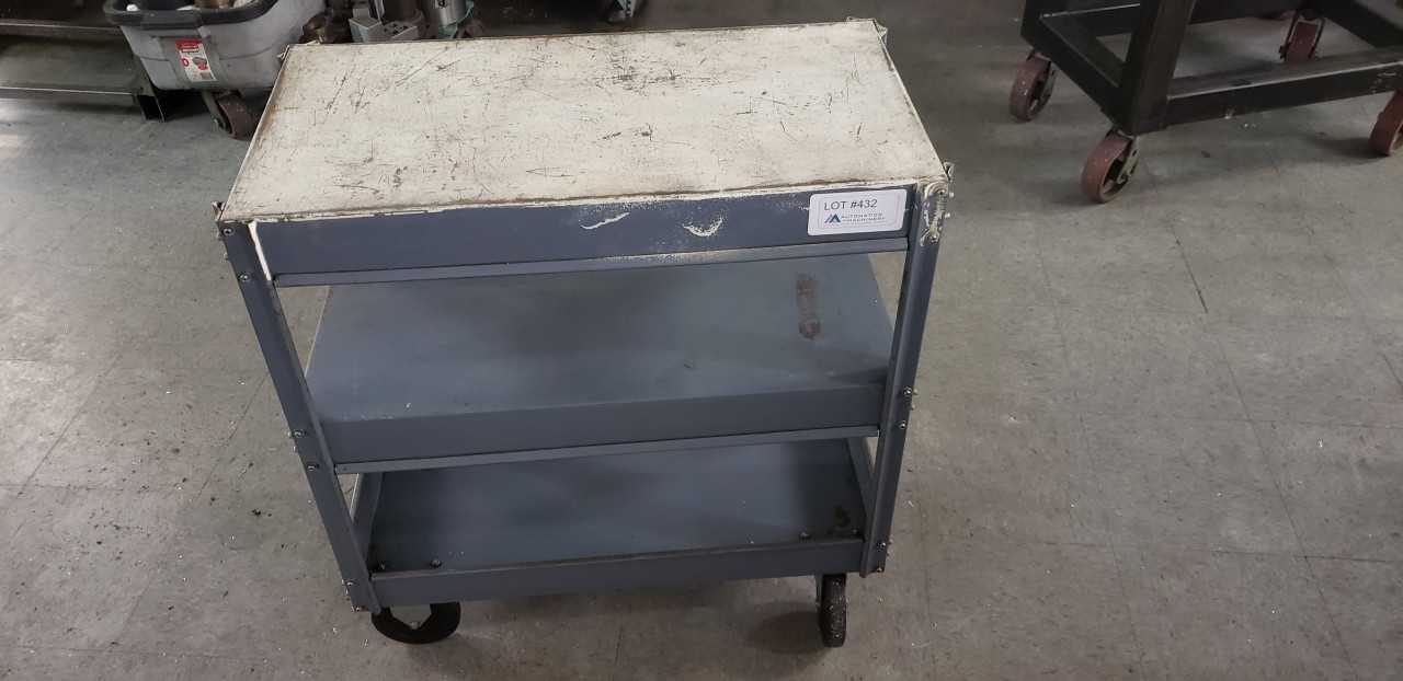 Light Duty Steel Rolling cart 18" x 30" - ROLLING CARTS Light Duty Steel Rolling cart 18" x 30" - ROLLING CARTS