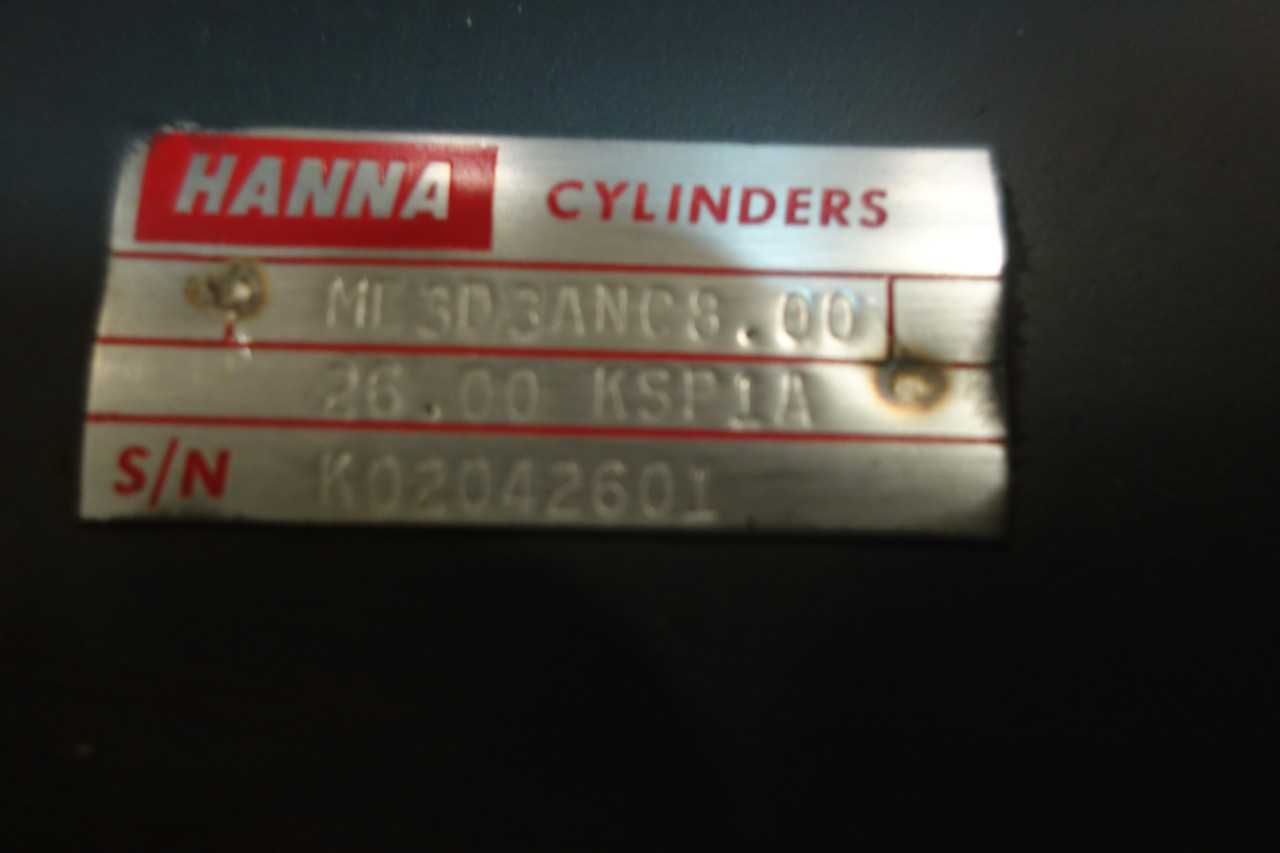 LOT OF 2 HANNA CYLINDERS - PNEUMATIC CYLINDERS & ACTUATORS
