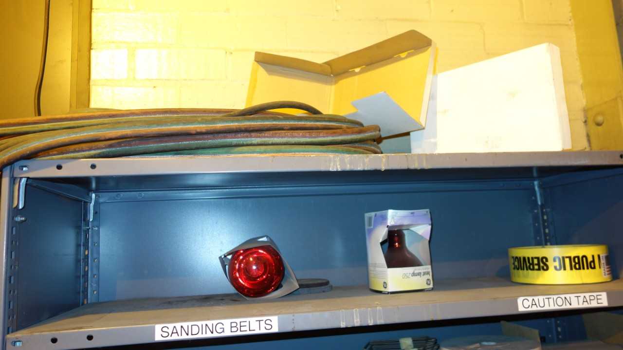 CONTENTS OF SHELF SECTION - MACHINING ACCESSORIES & TOOLING