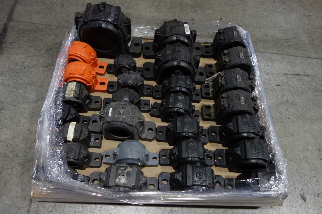 LOT OF ASSORTED BEARING HOUSINGS - BEARINGS