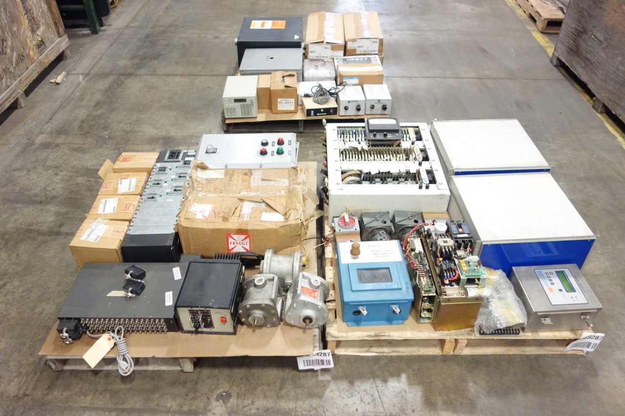 3 PALLETS OF ASSORTED AUTOMATION - INDUSTRIAL PARTS