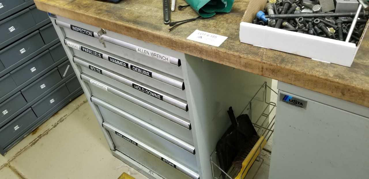 Lista Complete Butcher Block Work Bench No Contents - PLANT & FACILITY