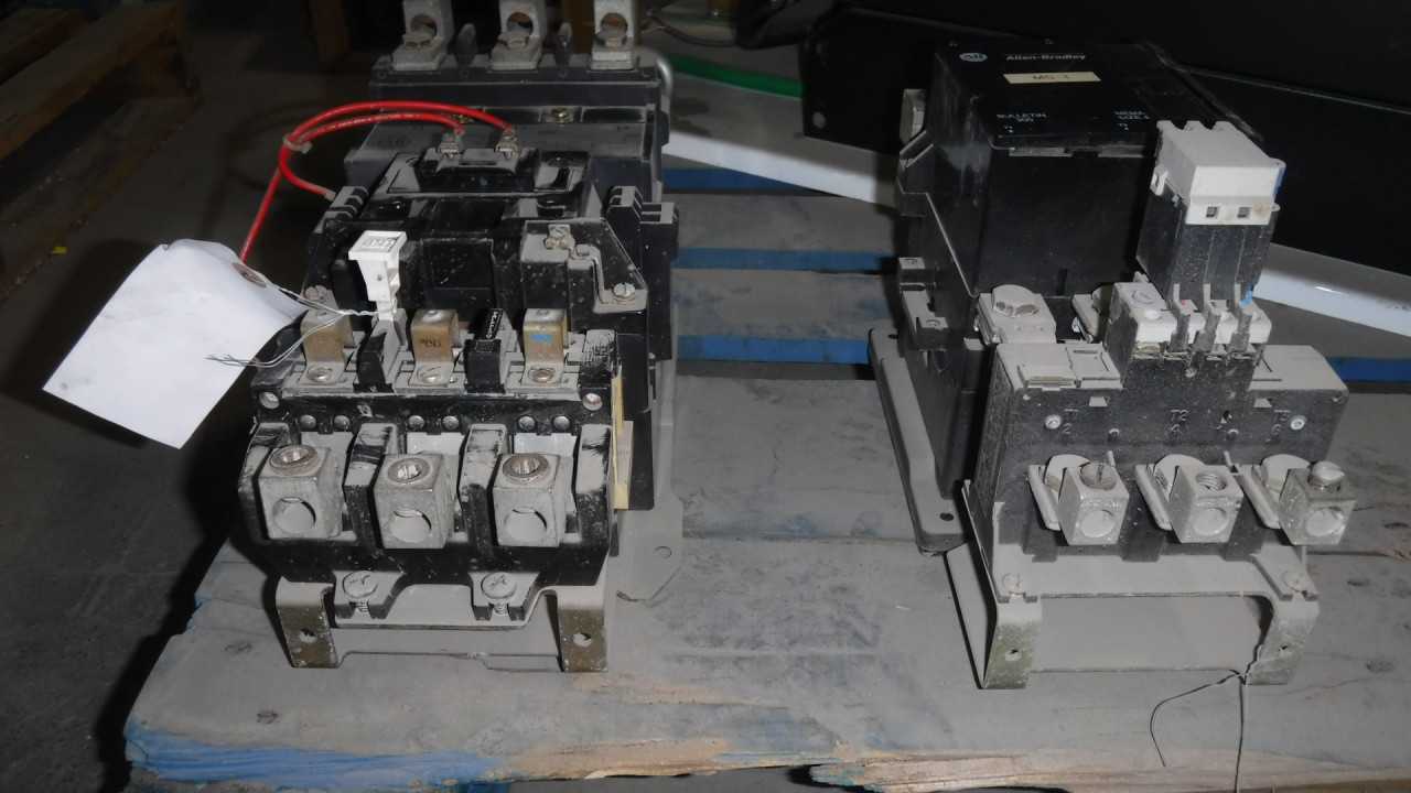 Lot of 100 HP Allen Bradley Starters Size 4 - MOTOR STARTERS