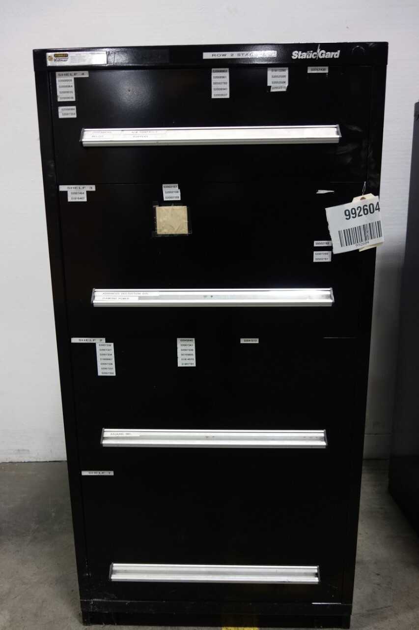 STANLEY VIDMAR STATICGARD 4 DRAWER CABINET - TOOL STORAGE