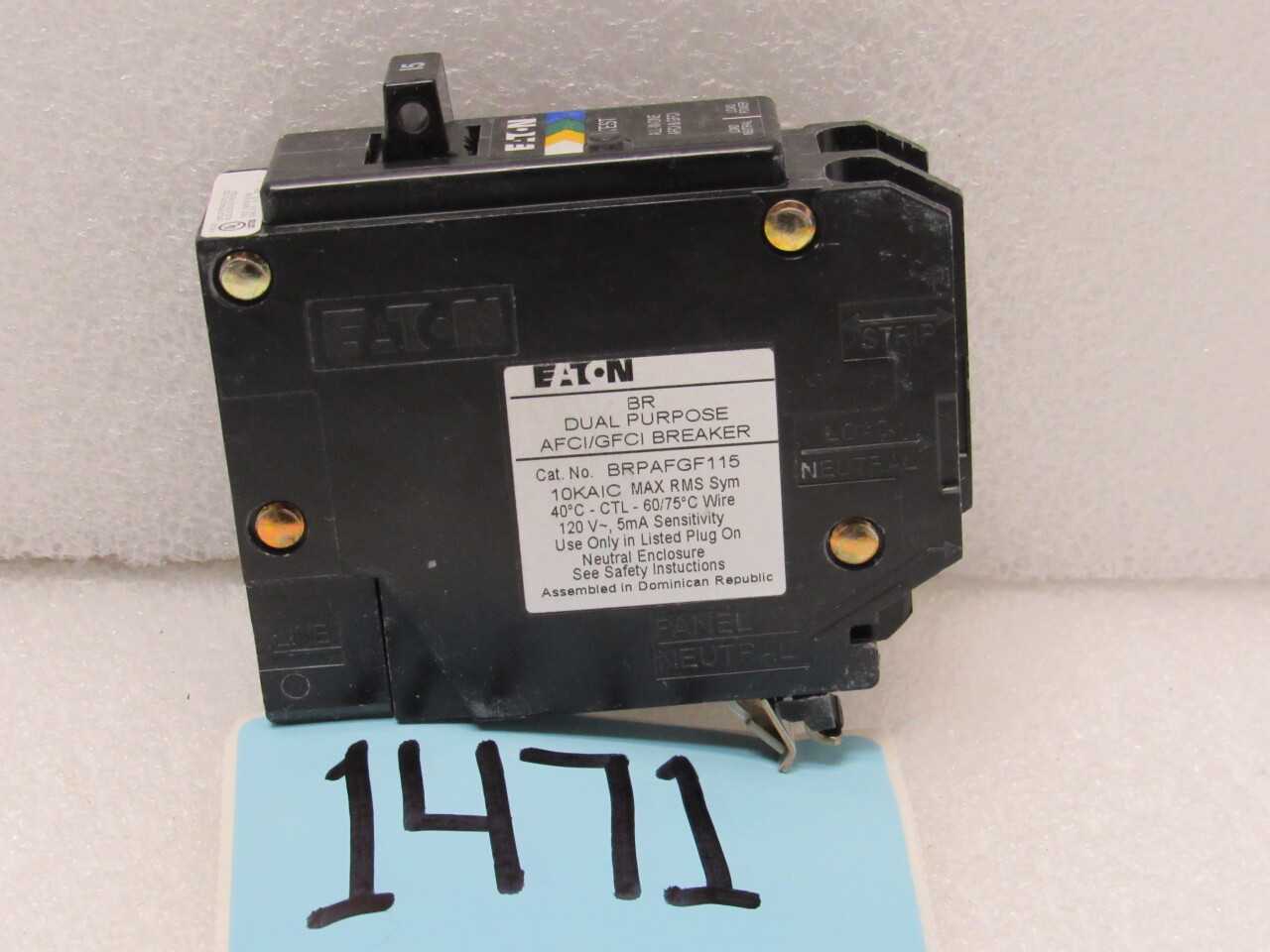 Eaton Circuit Breakers - CIRCUIT BREAKERS