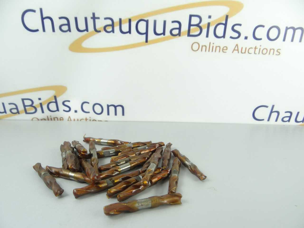 Lot of 24 Freshly Sharpened HSS 2 Flute Double End Mills - MACHINING ACCESSORIES & TOOLING