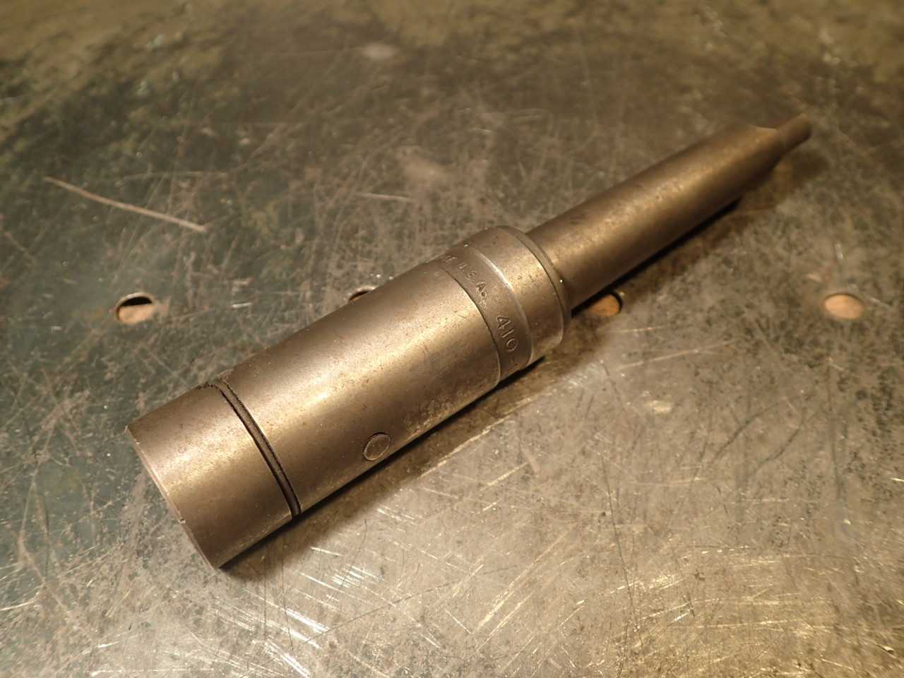 Eclipse 41O-1Q02 9/16" Twist-Lock Tool Holder: Morse Taper #2 Shank MT2 2MT - MACHINING ACCESSORIES & TOOLING