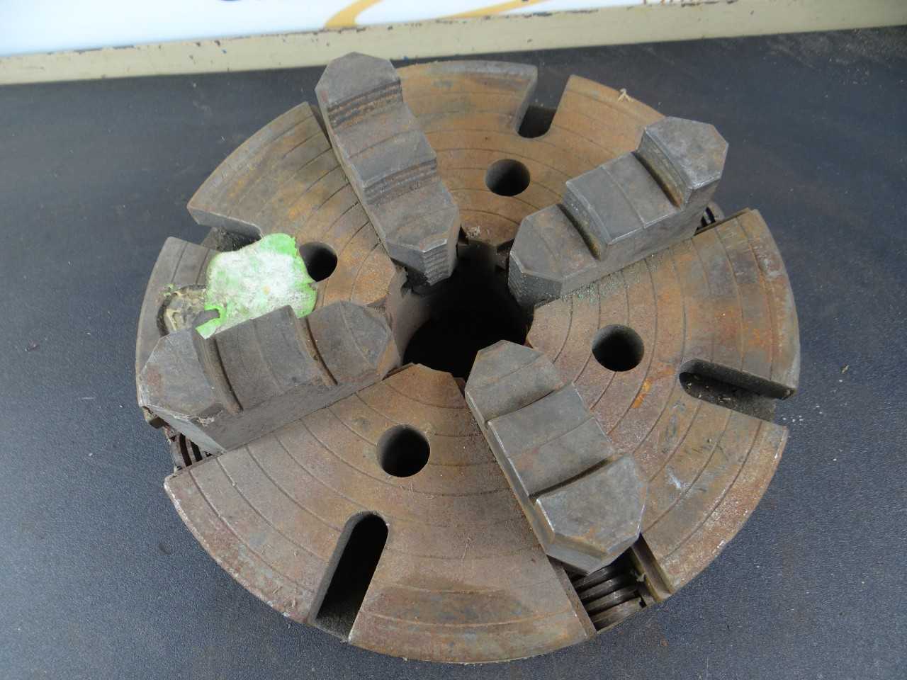 12 INCH LATHE CHUCK 4 JAW FLAT BACK - MISCELLANEOUS