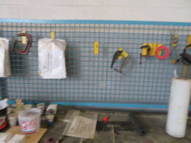 Metal Racks with contents, (3) Lot - MISCELLANEOUS
