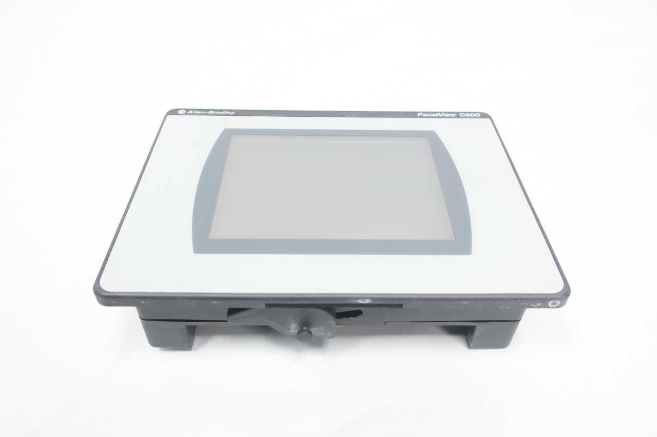 ALLEN BRADLEY 2711C-T6T PANELVIEW C600 GRAPHIC TERMINAL - AUTOMATION & CONTROLS