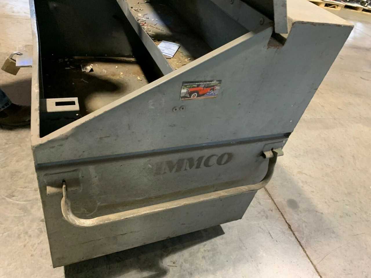 USED GRAY JOB BOX PORTABLE WORK STATION 30X60X34 HEAVY DUTY TOOL CHEST - MISCELLANEOUS