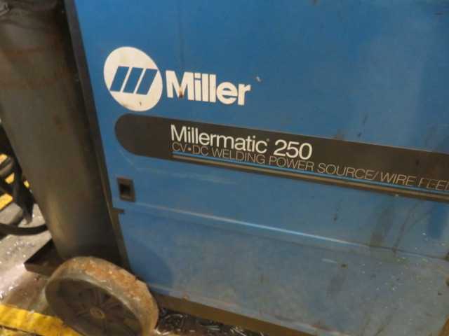 Miller Millermatic 250 Welder - MISCELLANEOUS