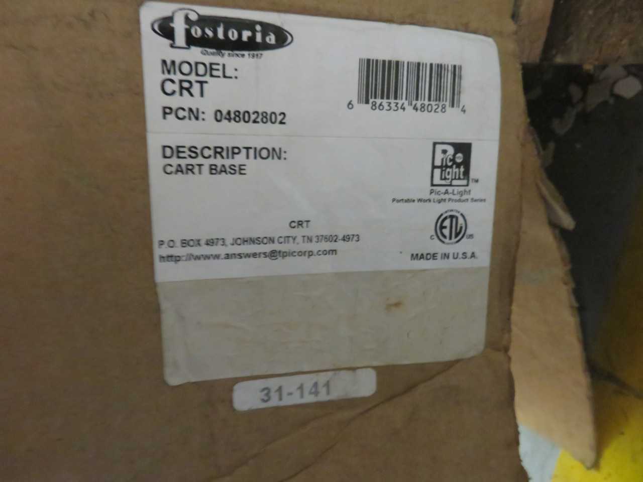 Fontoria Cart Base, new (lot) - MISCELLANEOUS