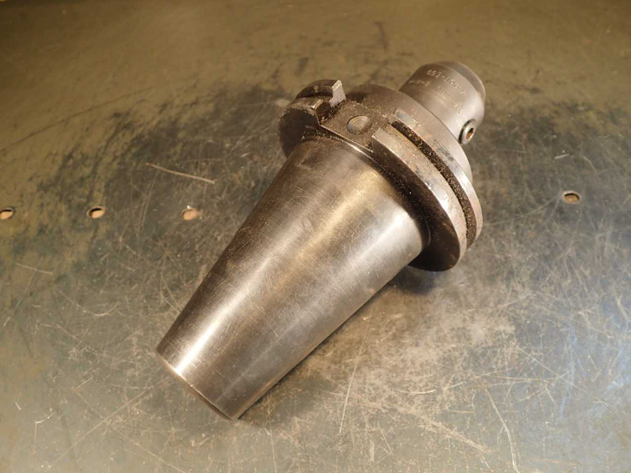 Valenite V50CT-E50 1/2" End Mill Tool Holder: 3" Projection, CAT-50 Taper Shank - MACHINING ACCESSORIES & TOOLING
