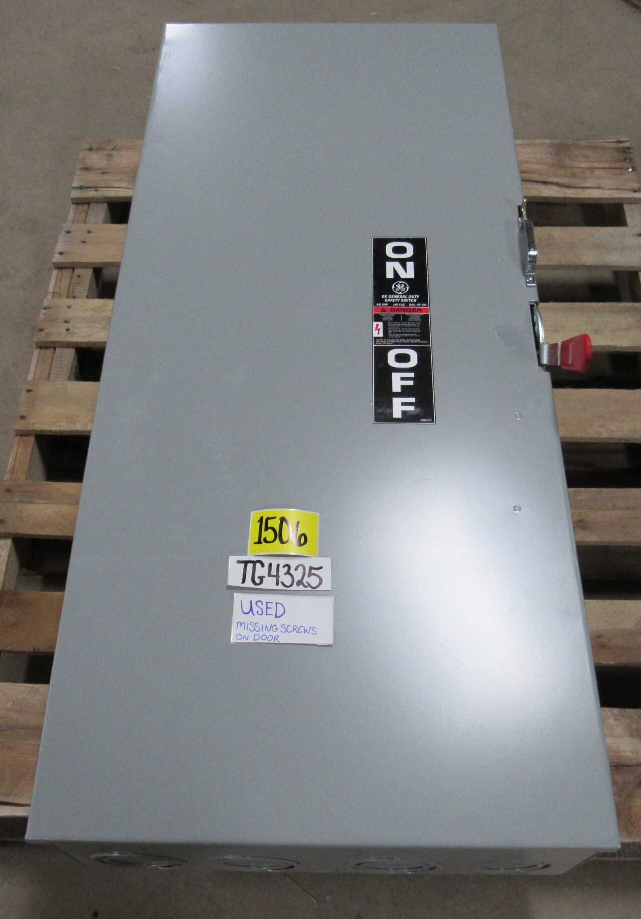 GE safety switch - SAFETY EQUIPMENT GE safety switch - SAFETY EQUIPMENT