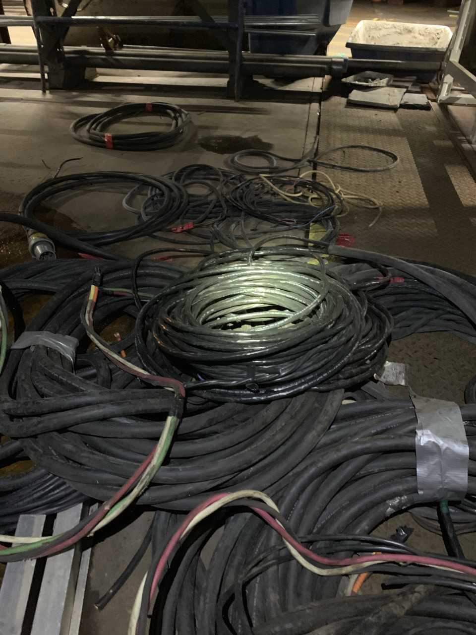 LOT OF ASSORTED SPOOLS OF WIRE, CABLE - MISCELLANEOUS