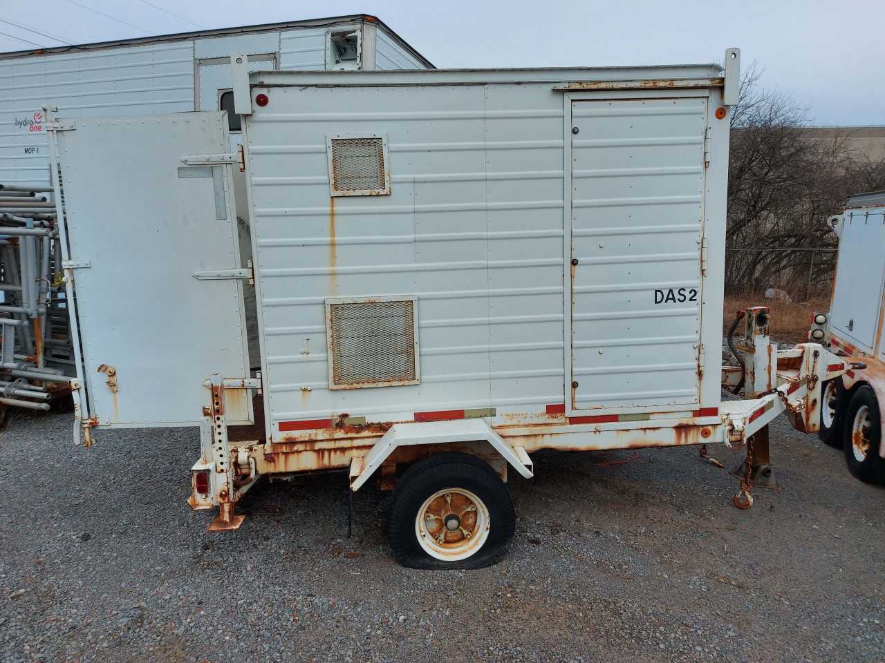 Trailer w/ Compair Kellogg Air Compressor - AIR COMPRESSORS