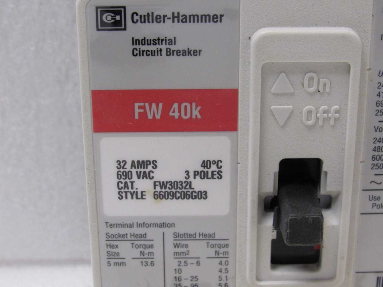Eaton Circuit Breakers - CIRCUIT BREAKERS