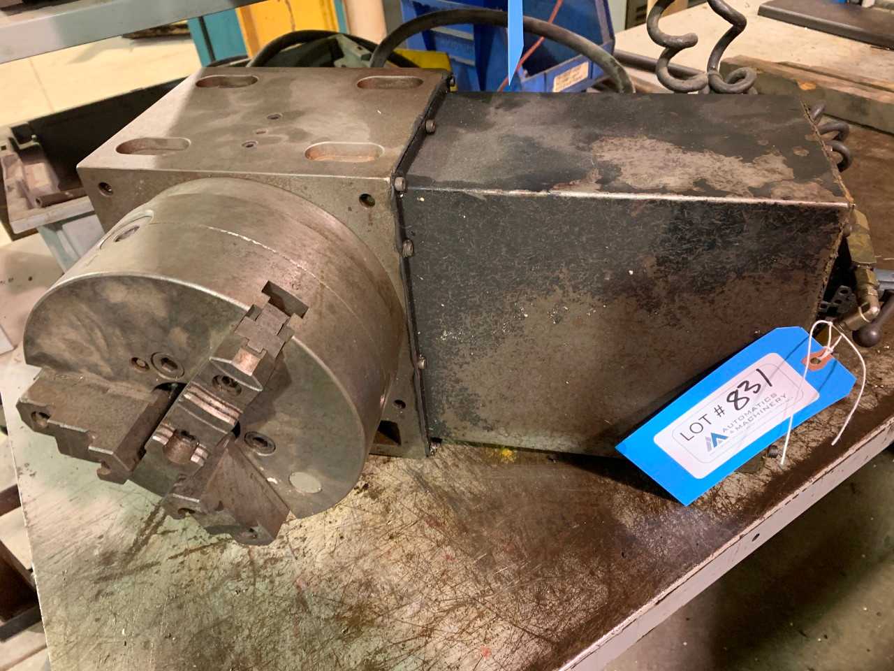 Haas HRT-210 Brush 4th Axis Rotary Table - ELECTRIC POWER TOOLS