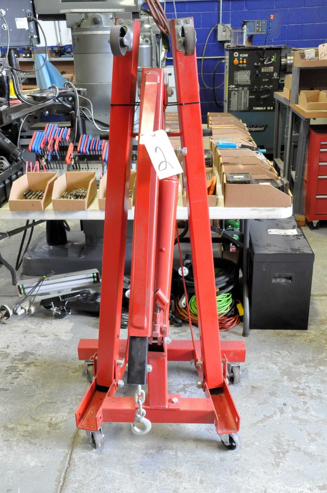 Torin Big Red 2-Ton Capacity Portable Gooseneck Crane - CRANES