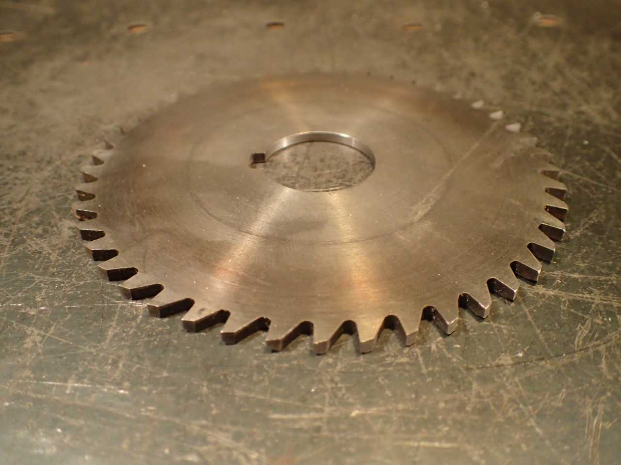 NT Co .109" Metal Slitting Saw Milling Cutter 4-1/4" OD 1" Horizontal Arbor Hole - MILLING TOOLS