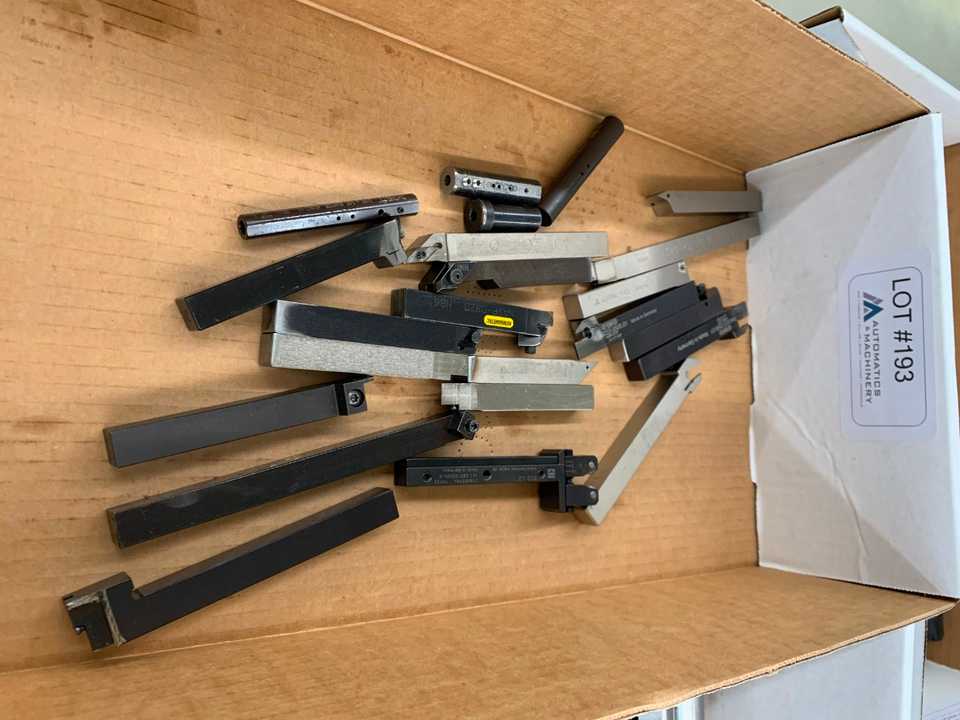 Swiss type turning tool & ID tool holders - ELECTRIC POWER TOOLS