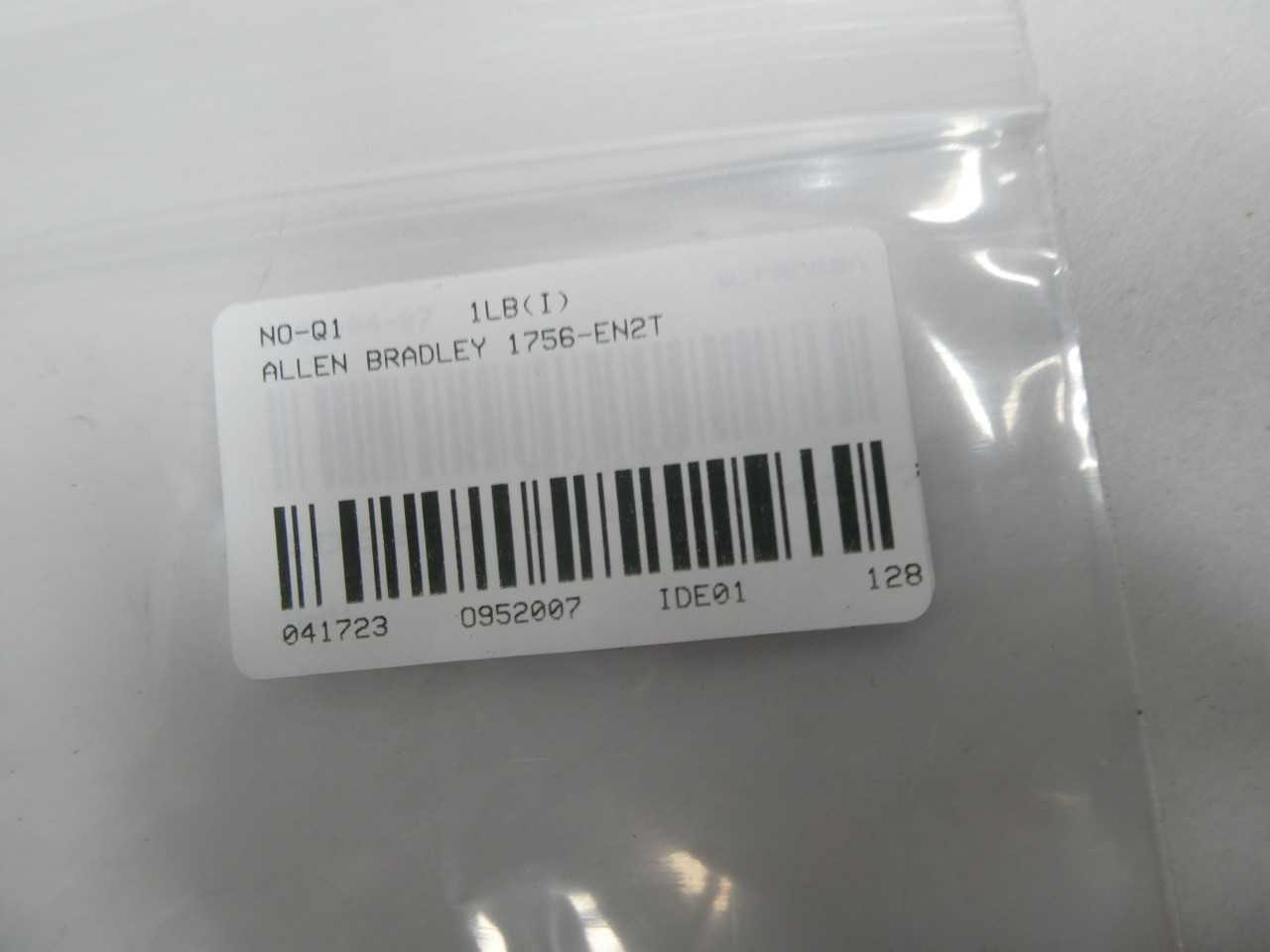 ALLEN BRADLEY 1756-EN2T CONTROLLOGIX ETHERNET MODULE SER D - AUTOMATION & CONTROLS