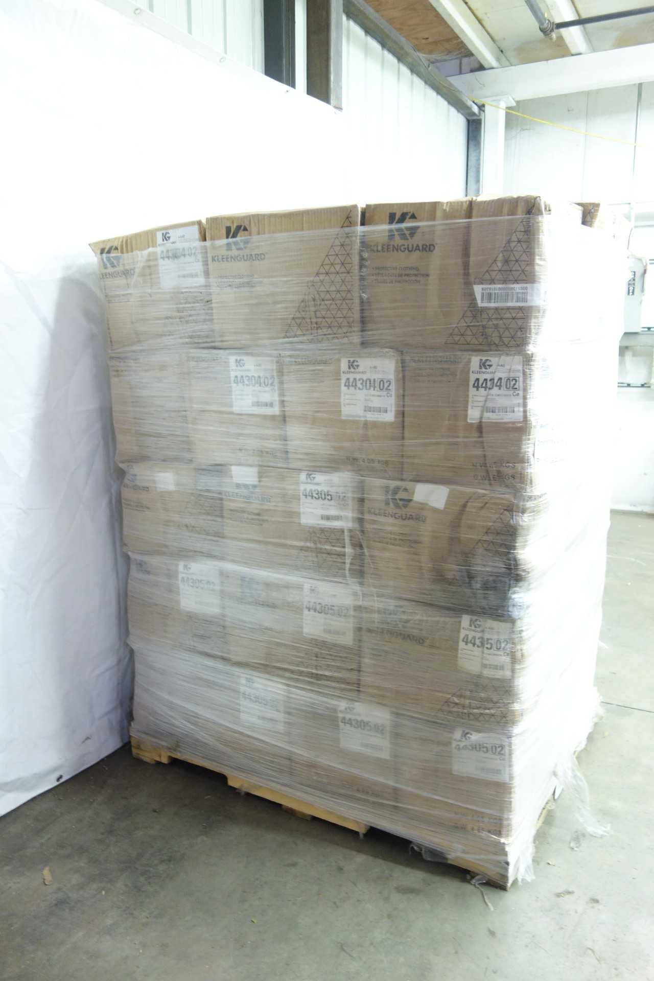 PALLET OF KLEENGUARD A40 DISPOSABLE COVERALLS - SAFETY EQUIPMENT