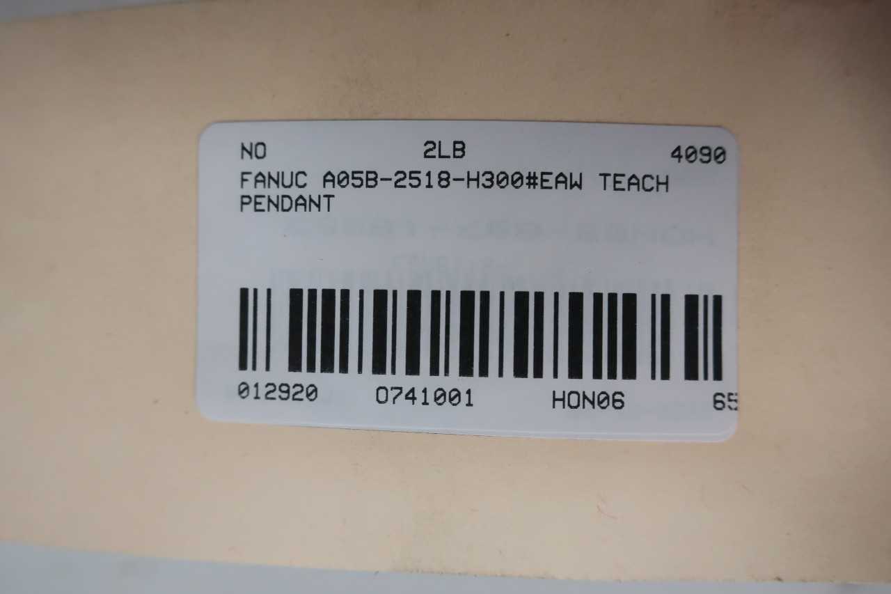 FANUC A05B-2518-C304#EAW TEACH PENDANT - INDUSTRIAL ROBOTS