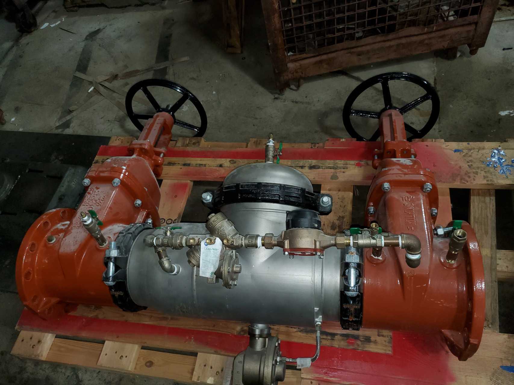 (2) Back Flow Valves - VALVES