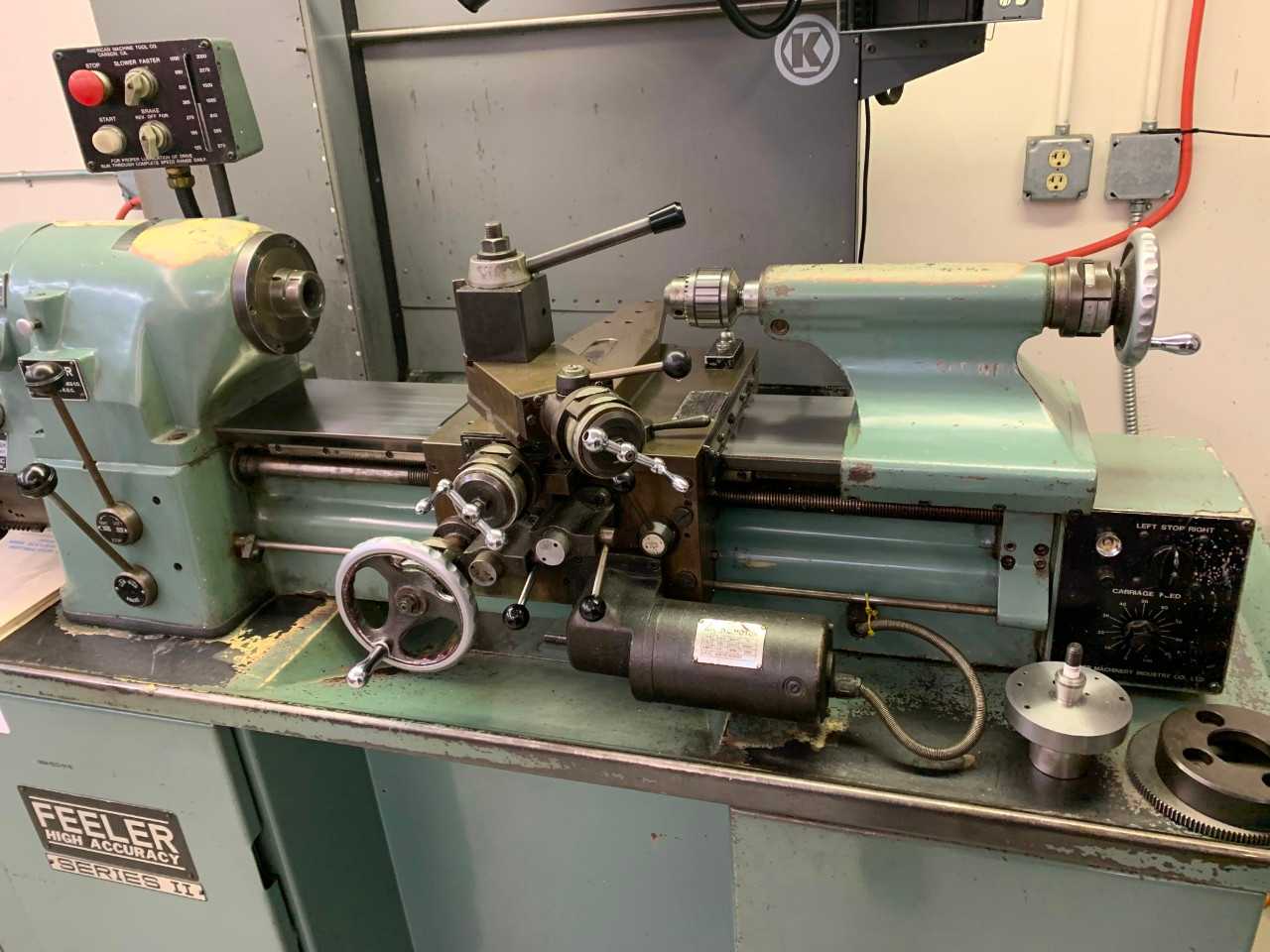 Feeler Series II FTL-618E High Precision Lathe ( 1987 ) - LATHES