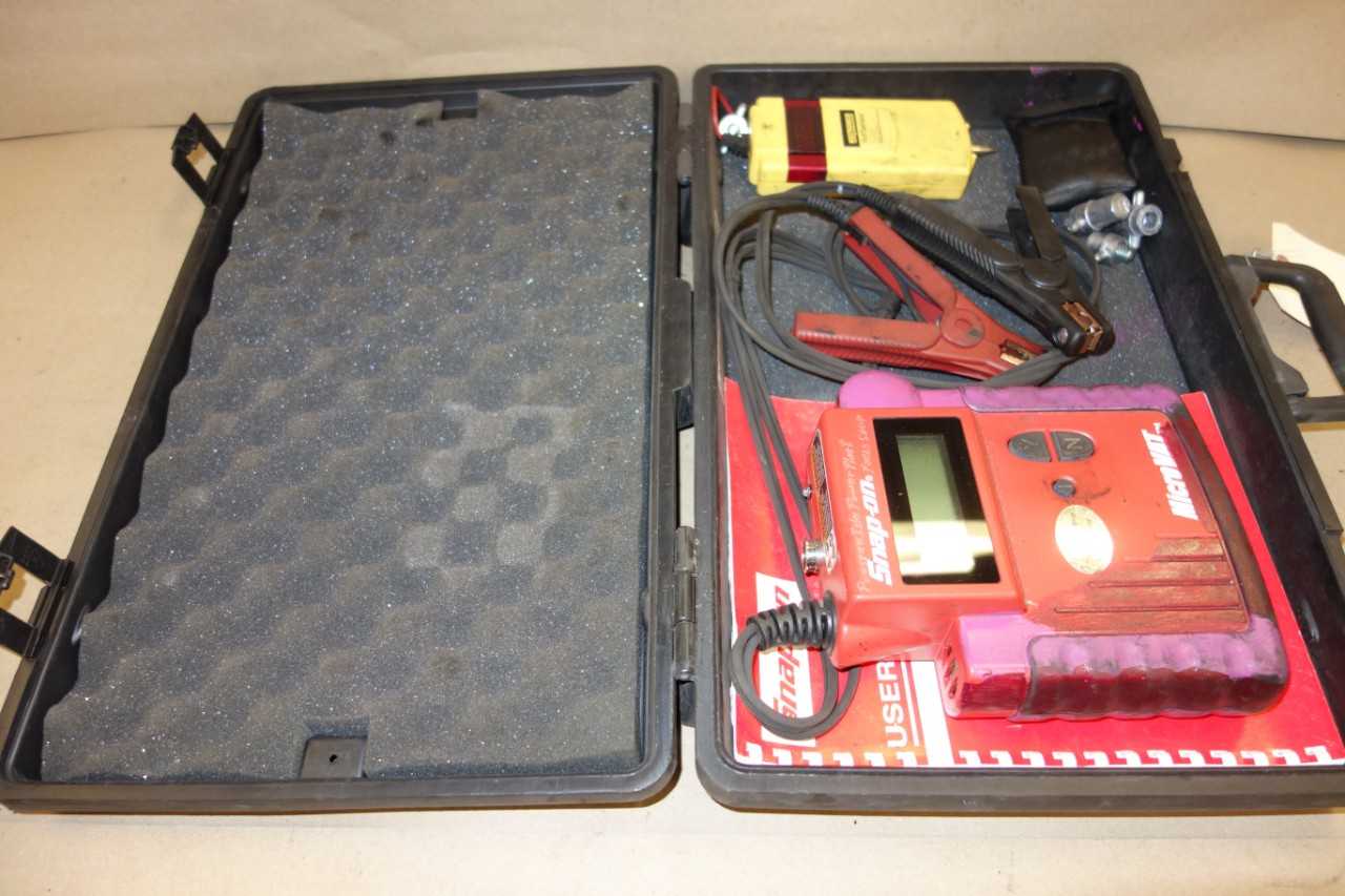 SNAP-ON EECS30B1 MICROVAT TESTER KIT - ELECTRIC POWER TOOLS
