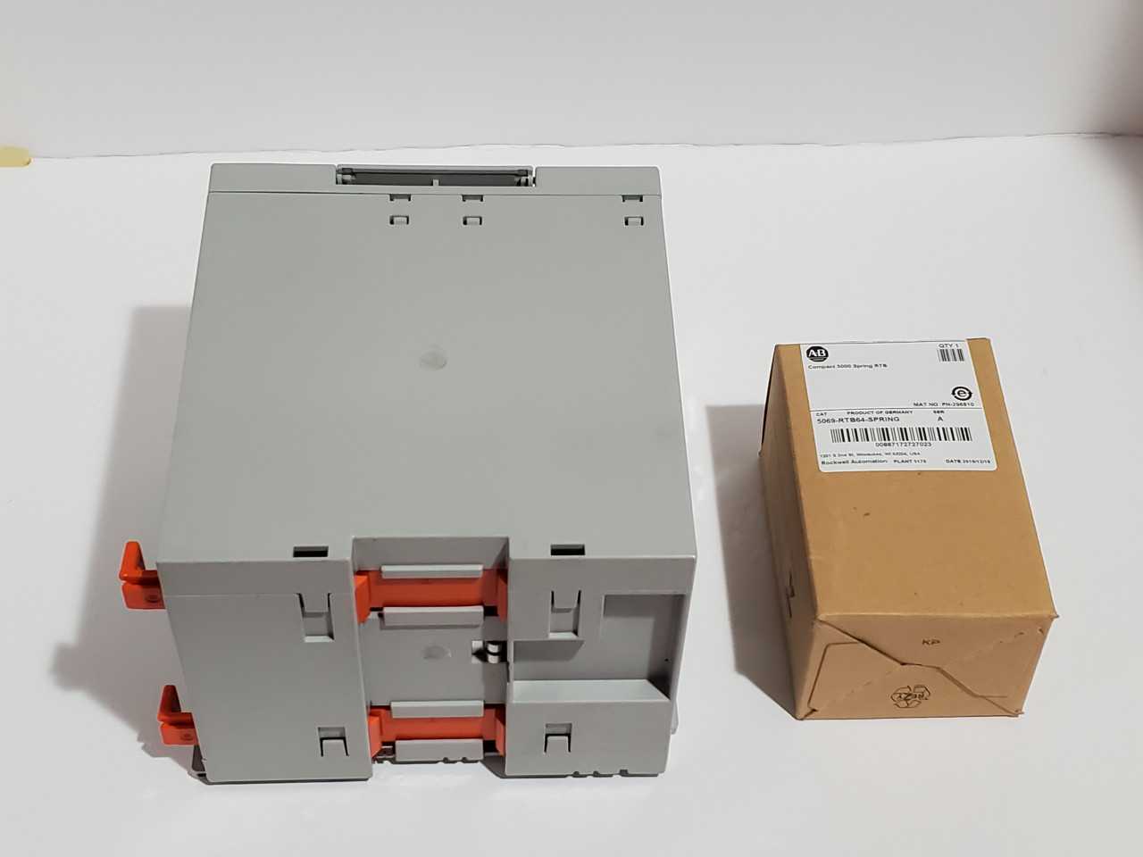 Allen Bradley CompactLogix 5069-L340ERM Plus Brand new 5069-RTB64 Spring - AUTOMATION & CONTROLS