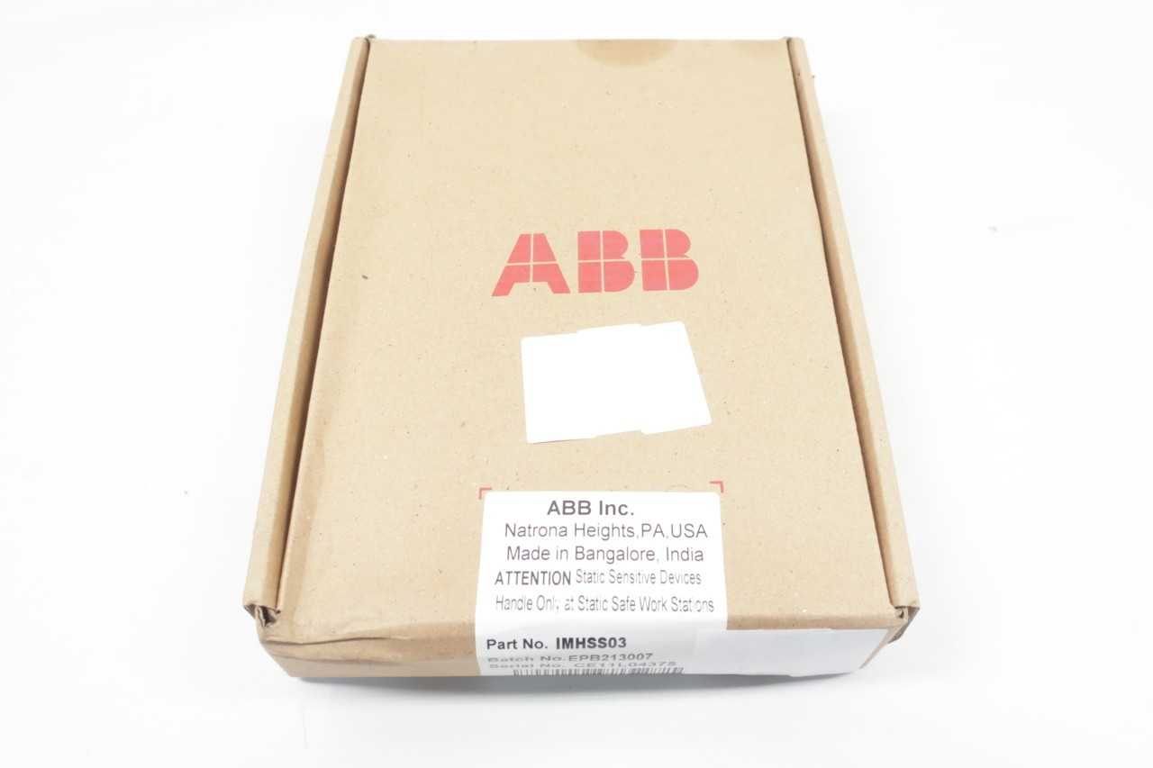 ABB IMHSS03 SYMPHONY HYDRAULIC SERVO MODULE - AUTOMATION & CONTROLS ABB IMHSS03 SYMPHONY HYDRAULIC SERVO MODULE - AUTOMATION & CONTROLS