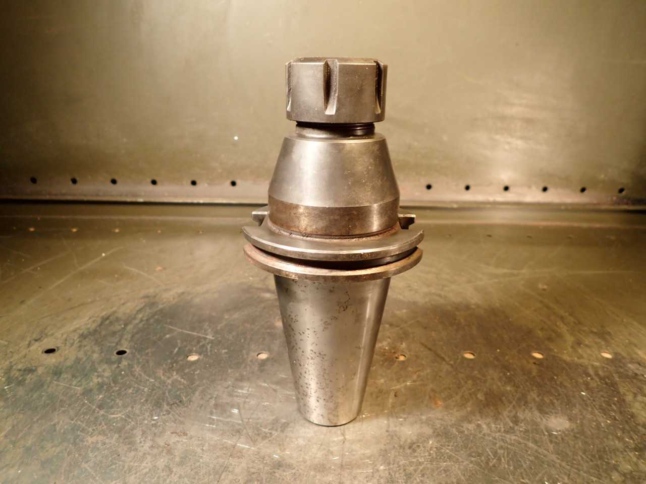 Rego-Fix Swiss ER-32 Collet Chuck 3-7/8" Projection CAT-50 Taper Shank - MACHINING ACCESSORIES & TOOLING