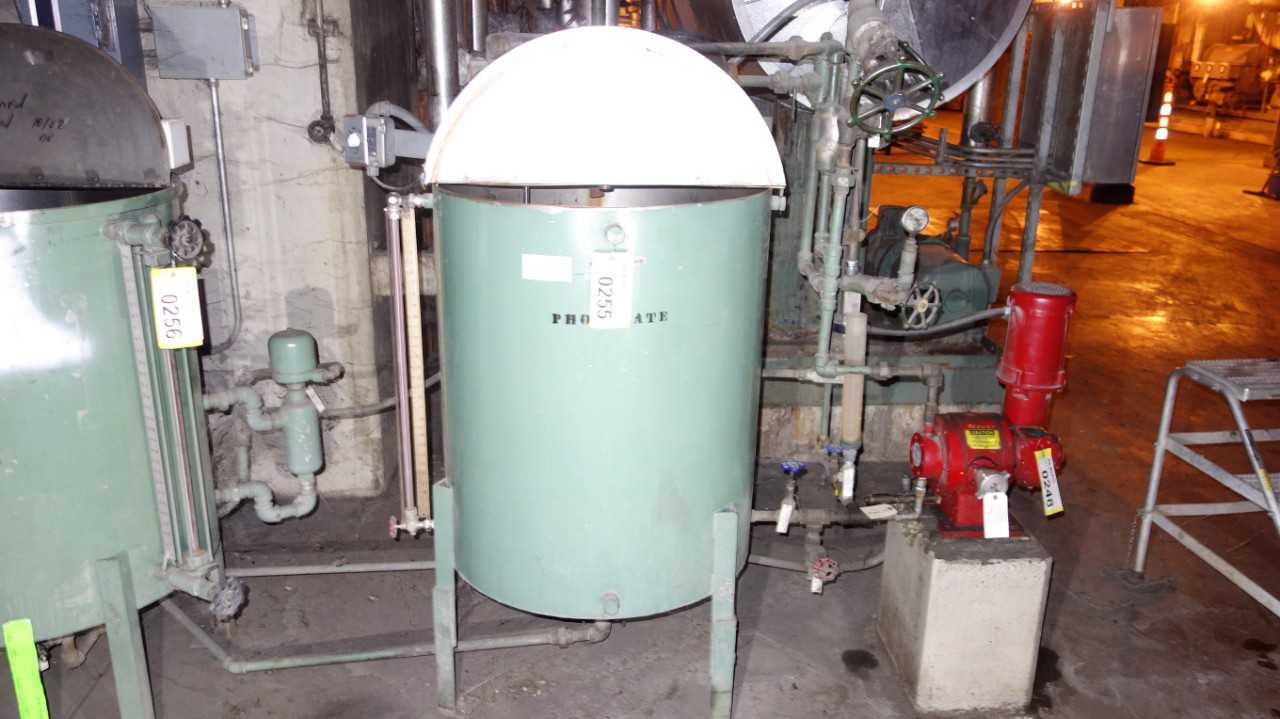 STEEL PHOSPHATE TANK (DRAINED) - PROCESS EQUIPMENT