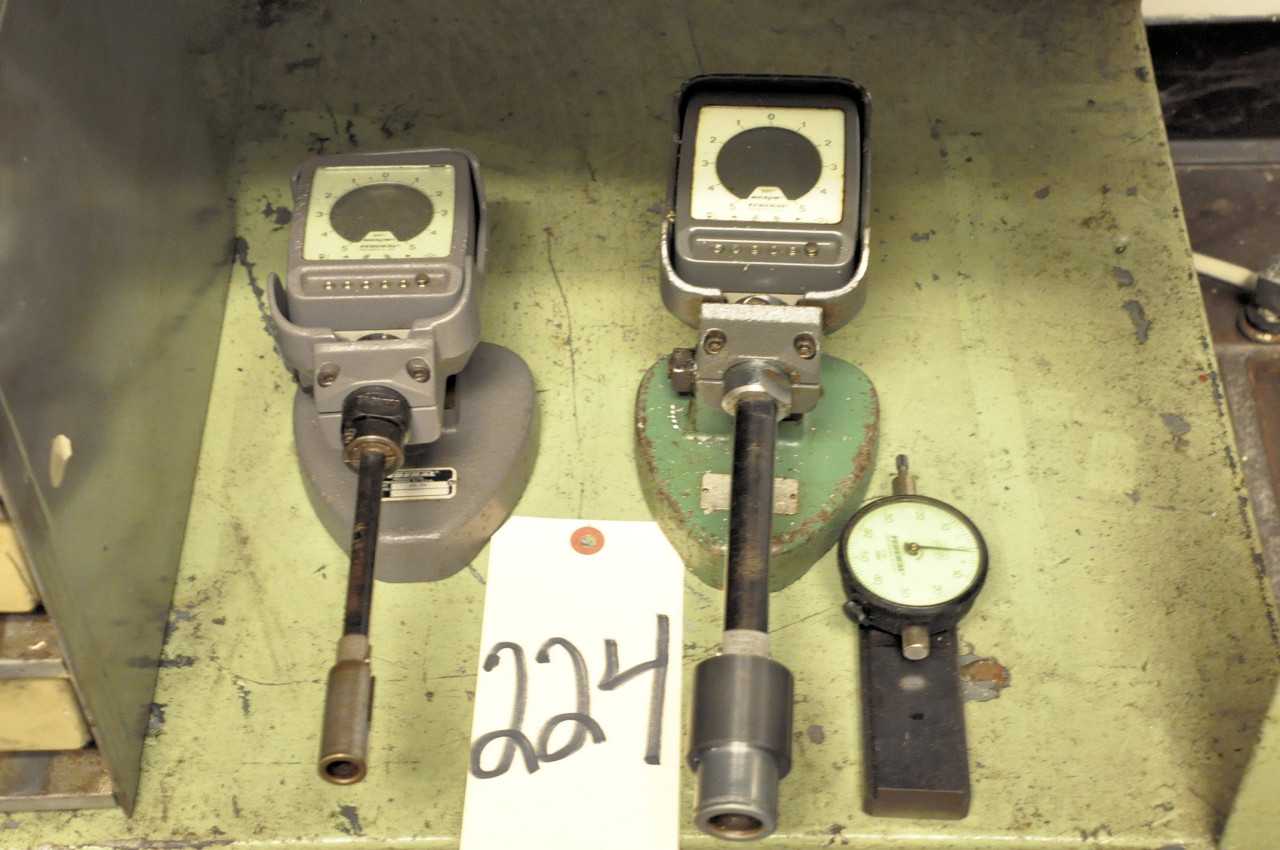 Lot-(2) FEDERAL Digital Indicators with Base and (1) FEDERAL - ELECTRIC POWER TOOLS