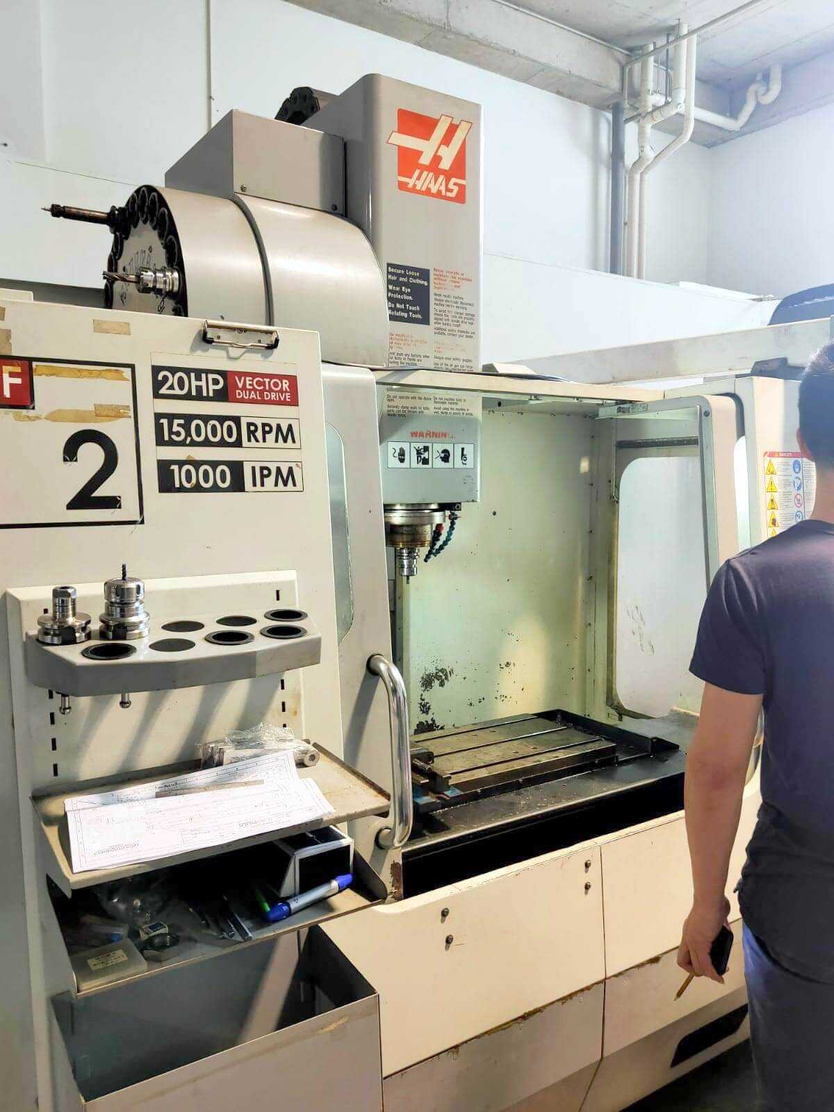 2008 Haas VF2D Machining Center - VERTICAL MACHINING CENTERS