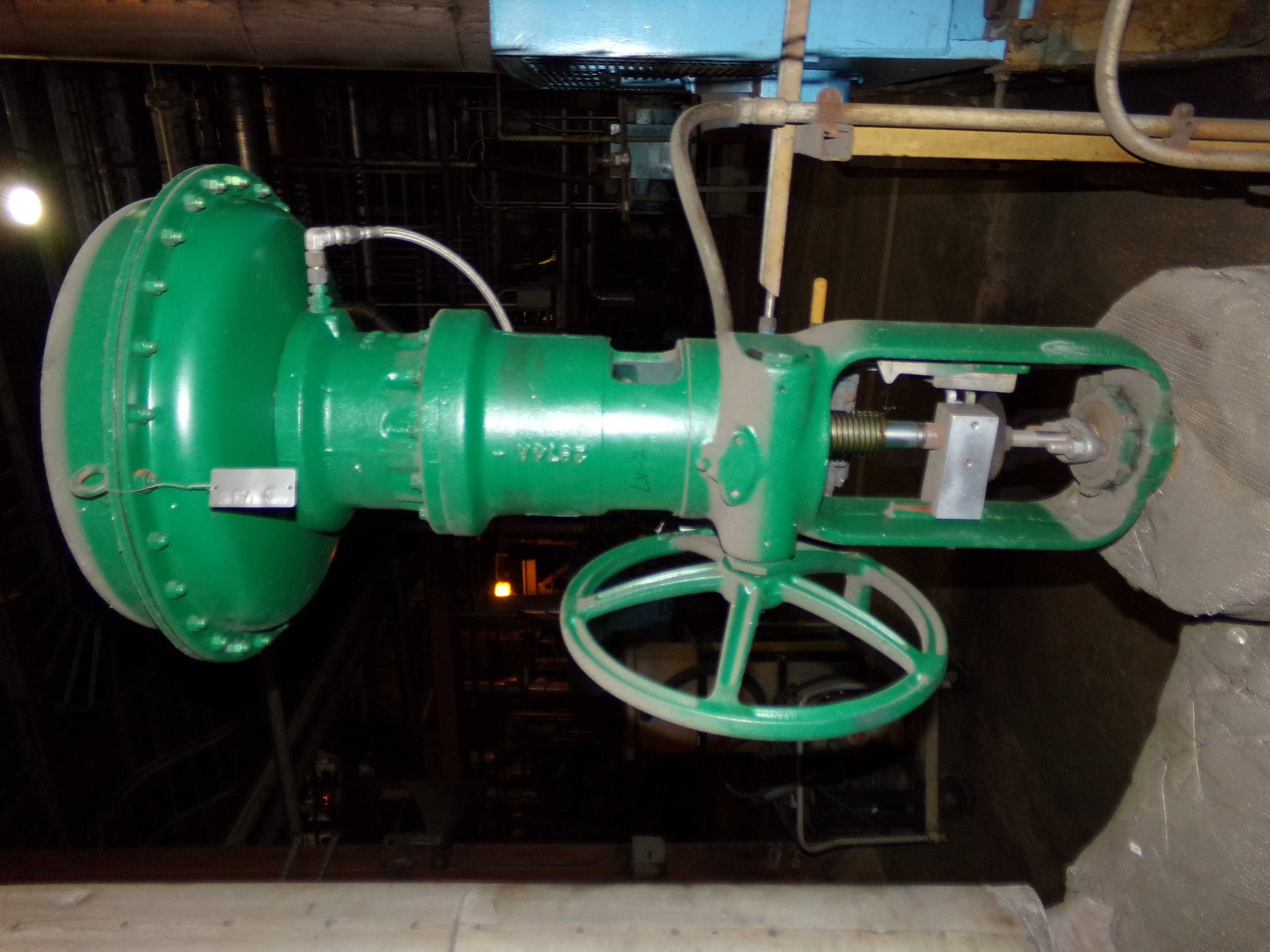 FISHER CONTROLS 667-ET 6 INCH CONTROL VALVE - CONTROL VALVE