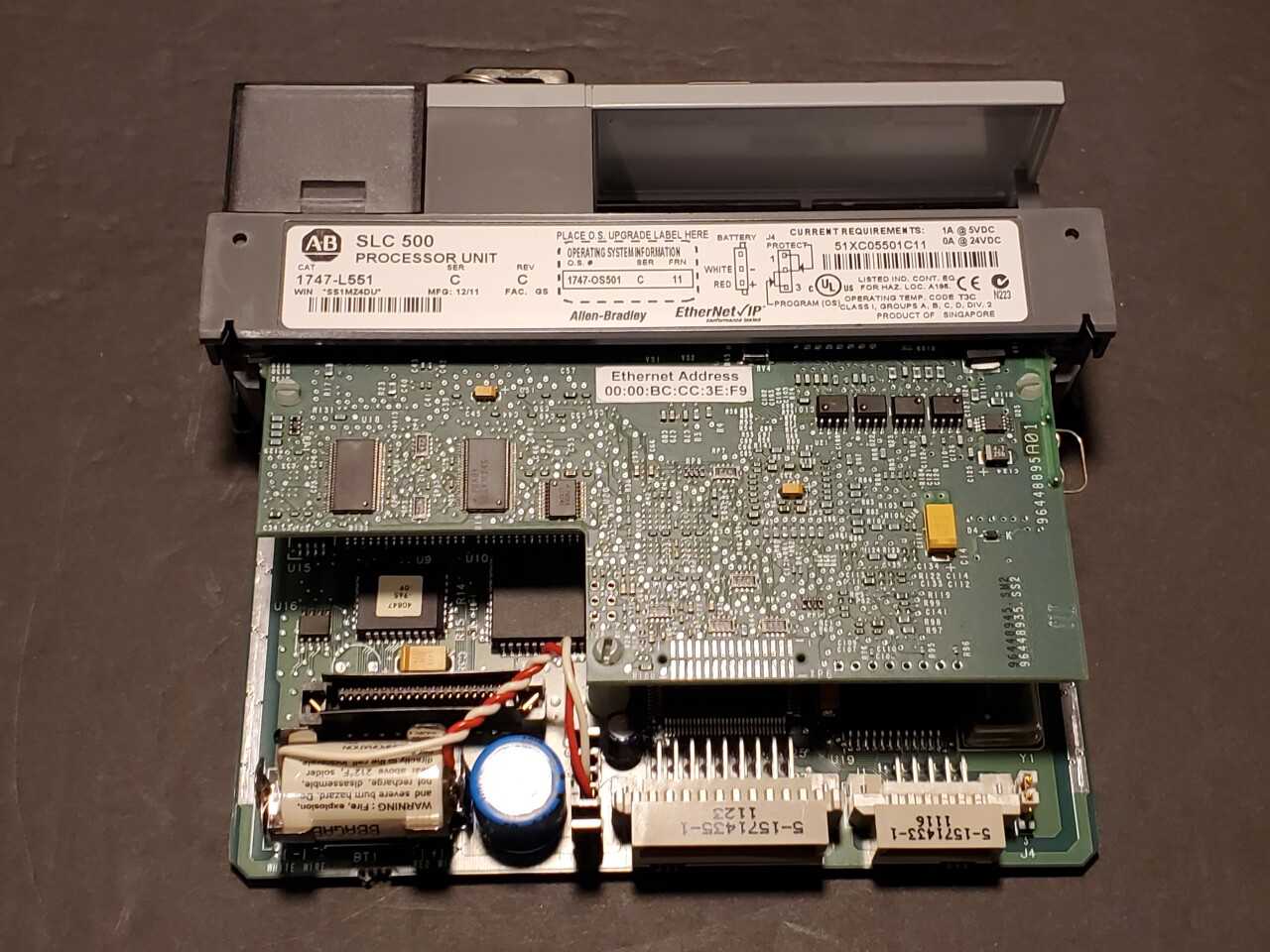 Allen Bradley SLC 500 Processor Unit 1747-L551 SLC 5/05 CPU - AUTOMATION & CONTROLS