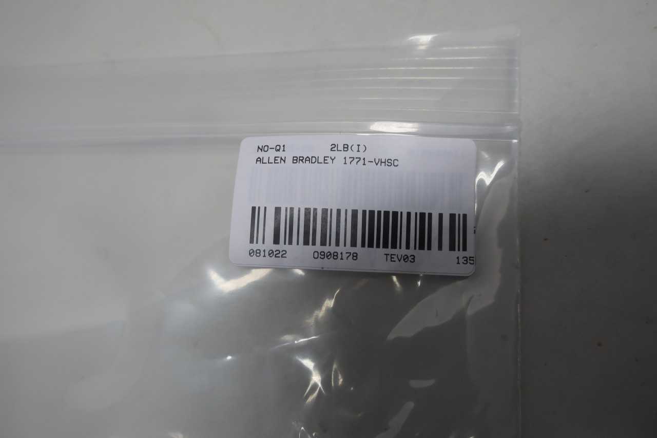 ALLEN BRADLEY 1771-VHSC VERY HIGH SPEED COUNTER MODULE - AUTOMATION & CONTROLS