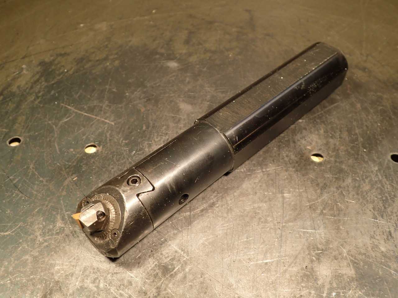 Valenite EZ-Set Indexable Carbide Adjustable Boring Head: 1-1/2" Straight Shank - MACHINE TOOLING