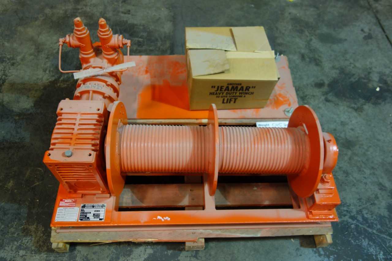 JEAMAR LA2800(S)-GO 260CFM AIR POWERED LIFTING WINCH, PNEUMATIC, 2800 LBS - PNEUMATIC POWER TOOL