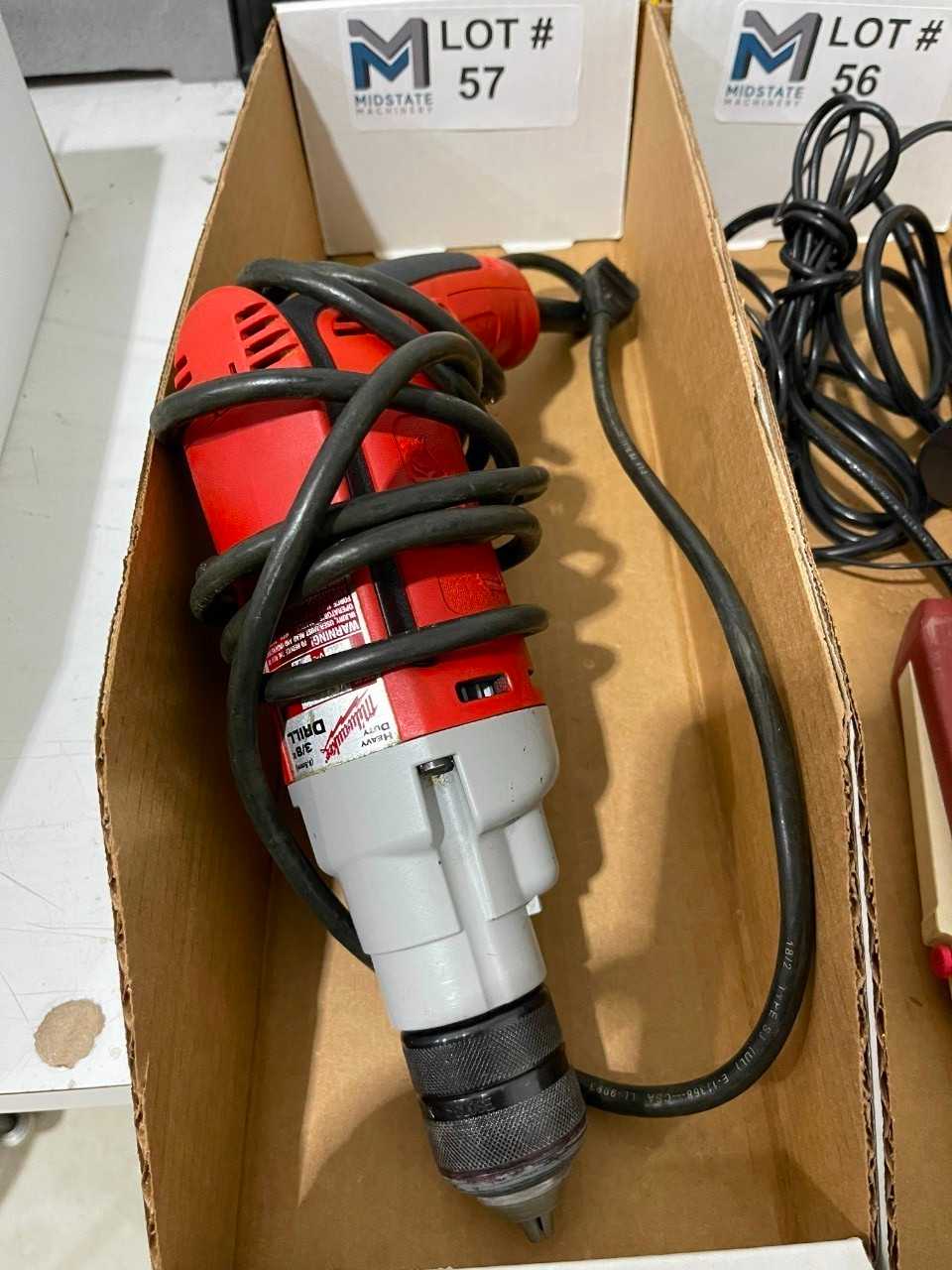 Millwaukee 3/8" Drill - ELECTRIC POWER TOOLS