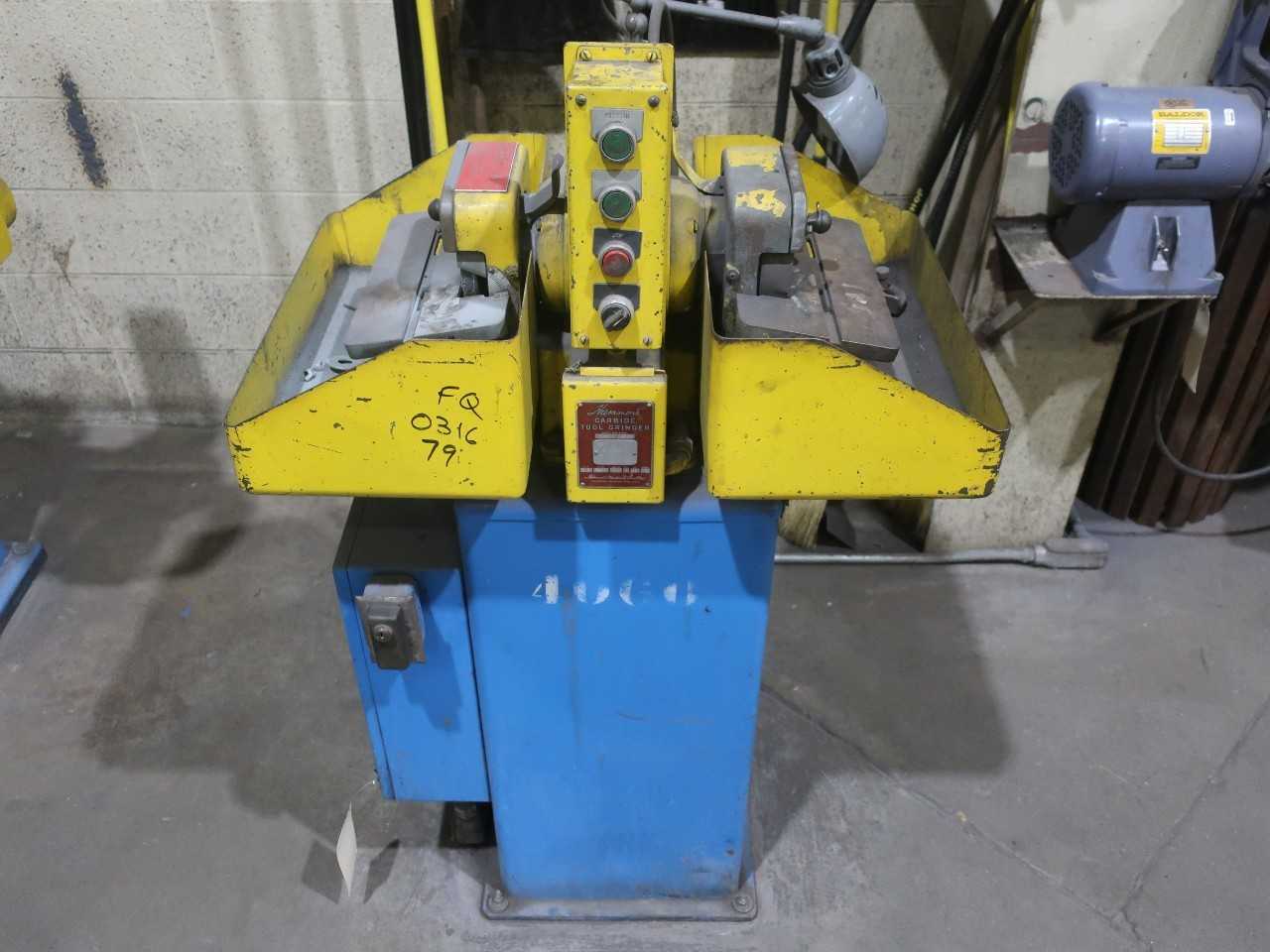 Carbide tool grinder, 7" wheel, 3600RPM, 460V-AC - GRINDING MACHINES