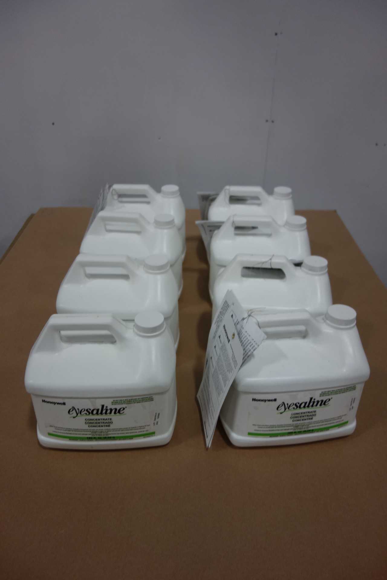 LOT OF 8 CONCENTRATED 180 FL. OZ HONEYWELL EYESALINE - AUTOMATION & CONTROLS