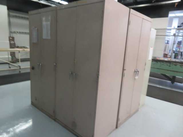 Storage Cabinets, (8) lot - MISCELLANEOUS