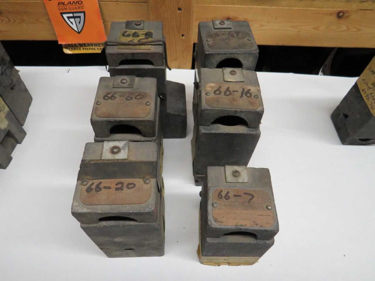 LOT OF 6 ASSORTED CADWELD 4/0 MOLDS - HAND TOOLS