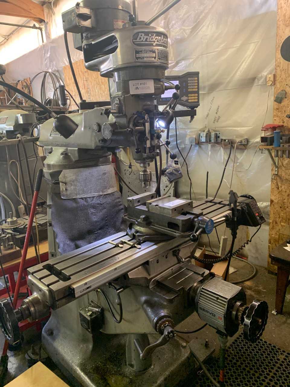 Bridgeport Series 1 Vertical Knee Mill - MILLING MACHINES